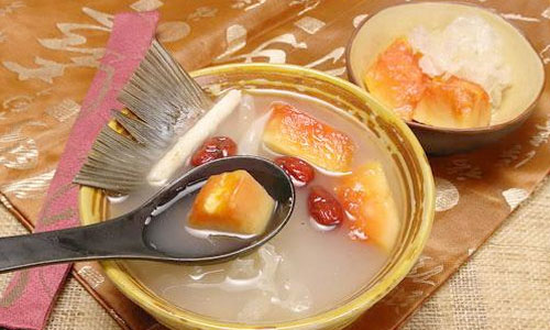 木瓜花胶鱼尾汤