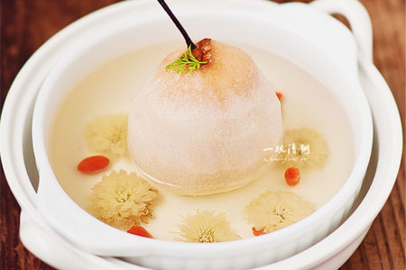 散风清热、清肝明目的菊花茶