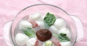 宝宝营养食谱：菊珍鱼圆