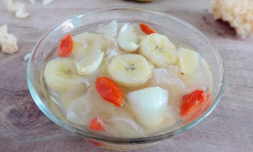 香蕉炖冰糖