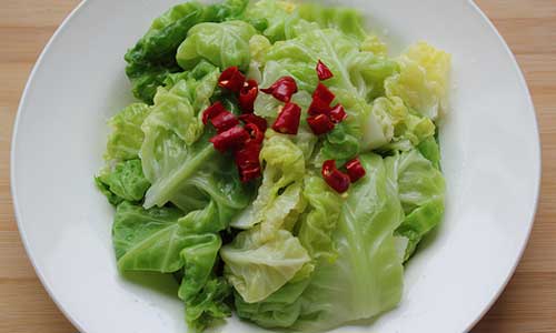 健康圆白菜的药膳食疗功效