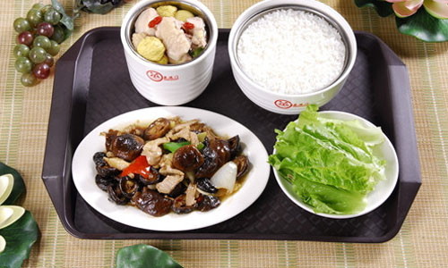 鲜菇滑肉片