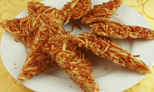 香煎土豆片