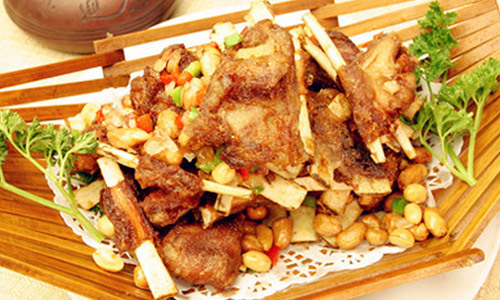 栗子焖羊肉