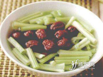 芹菜怎么吃减肥 芹菜煲红枣