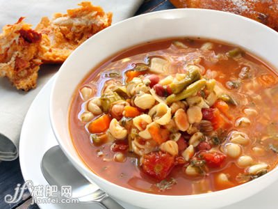 豆芽青椒丝汤