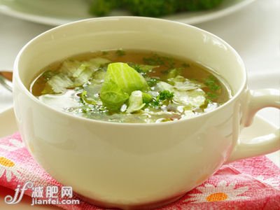 莴苣花椰菜汤