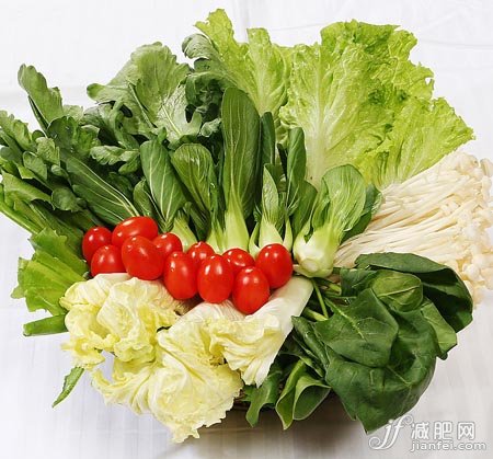 减肥这样吃果蔬 有效补充维生素 