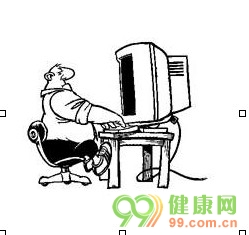 电脑族肥胖 肥胖预防 久坐电脑前防肥胖
