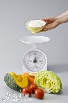 灯笼椒,碗,瘦身,食品,饮食_gic7218418_Bowl of rice being measured on a weight scale, with a variety of vegetables_创意图片_Getty Images China 灯笼椒,碗,瘦身,食品,饮食_gic7218418_Bowl of rice being measured on a weight scale, with a variety of vegetables_创意图片_Getty Images China