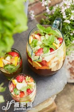 饮料,含酒精饮料,户外,水壶,英国文化_562483833_Jugs of pimms with strawberries, lemon and mint_创意图片_Getty Images China 饮料,含酒精饮料,户外,水壶,英国文化_562483833_Jugs of pimms with strawberries, lemon and mint_创意图片_Getty Images China