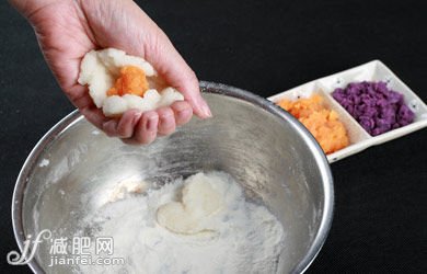 包入番薯馅料