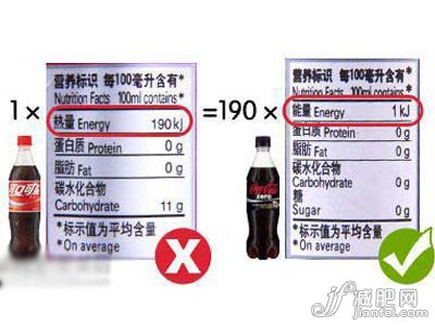 不同可乐热量差很多