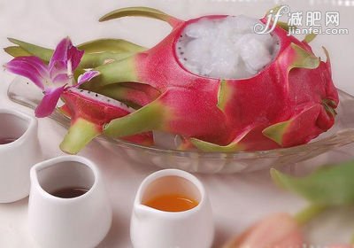 火龙果糯米糕