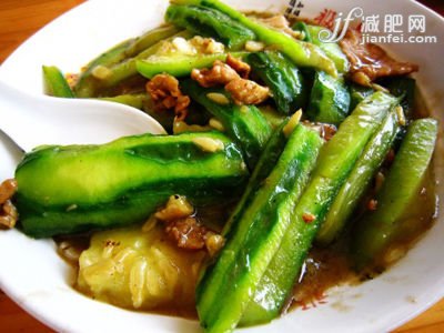 丝瓜炒蛋