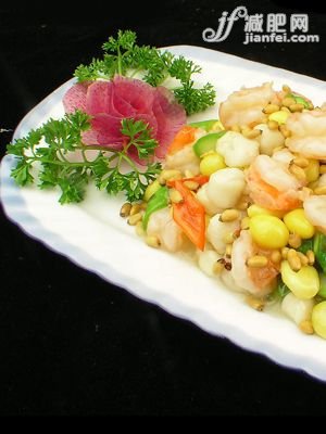 海鲜蔬菜卷
