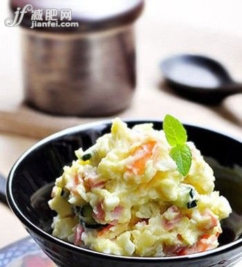 夏季减肥食谱日式土豆沙拉