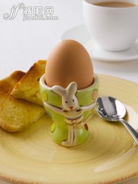 饮食,影棚拍摄,汤匙,盘子,马克杯_92929844_Soft-boiled egg in Easter bunny egg cup_创意图片_Getty Images China 饮食,影棚拍摄,汤匙,盘子,马克杯_92929844_Soft-boiled egg in Easter bunny egg cup_创意图片_Getty Images China