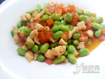 简单又减肥的午餐 青豆鸡丁饭.jpg