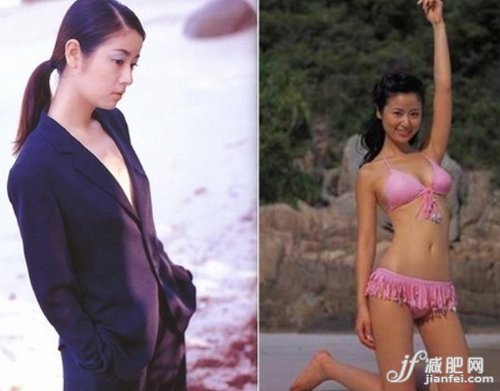 杨幂刘雨欣 G奶女星真假胸器