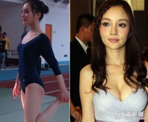 杨幂刘雨欣 G奶女星真假胸器