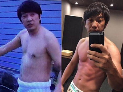 日本男星减肥