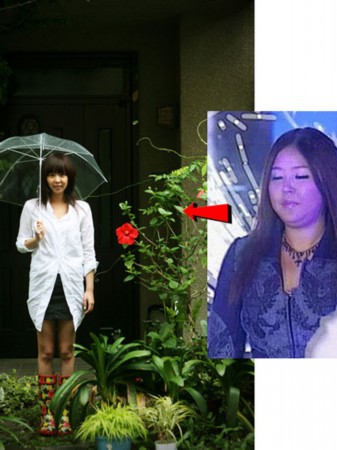 女星减肥对比照
