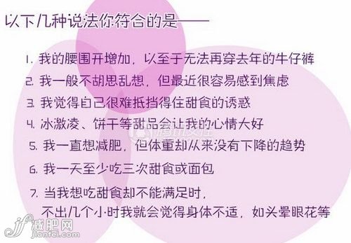“糖瘾分子”特征