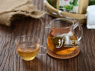 减肚子最有效的方法 荷叶茶