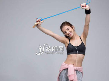 怎么瘦肚子最快 跳绳