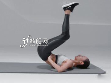 腹部减肥最快方法 屈膝抬腿