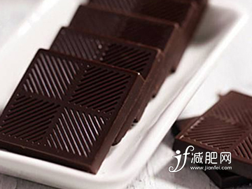 怎么减小肚子的肉肉 吃黑巧克力