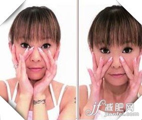 4步快速按摩瘦脸法 精确定位更有效（图）