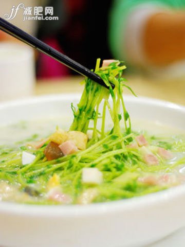 瘦肉豆苗汤