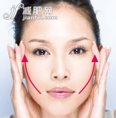 简单按摩 还你紧致年轻小脸
