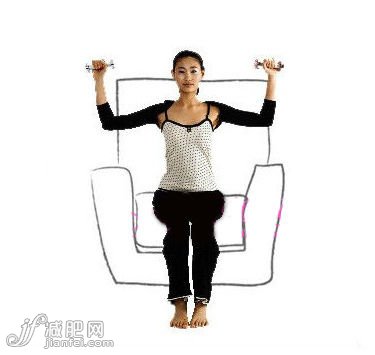 沙发减肥操step2