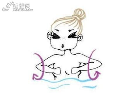 图解沐浴瘦身操 懒人首选轻松甩肉法
