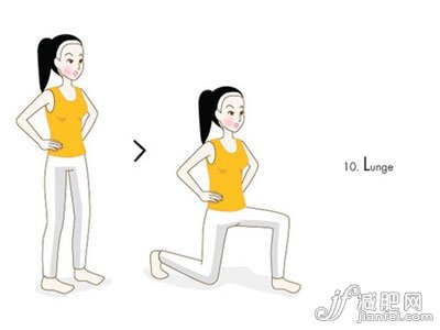 减肥动作,