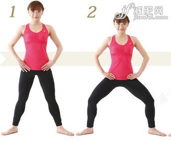 简单相扑减肥操 速造性感身材