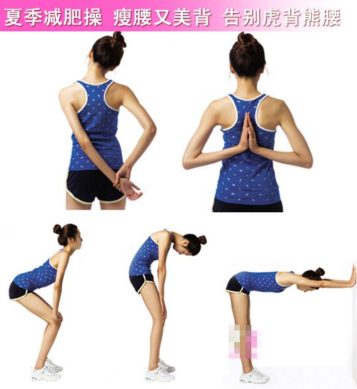 收腹，瘦腰，瘦身操，减肥，夏季