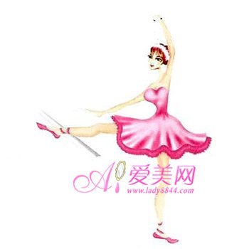 芭蕾运动减肥舞出苗条好身材