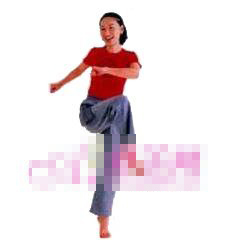 有氧健美操 简单瘦腿又收腹