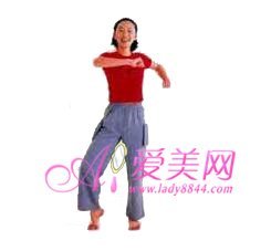 有氧健美操 简单瘦腿又收腹