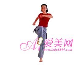有氧健美操 简单瘦腿又收腹