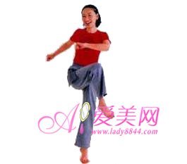 有氧健美操 简单瘦腿又收腹