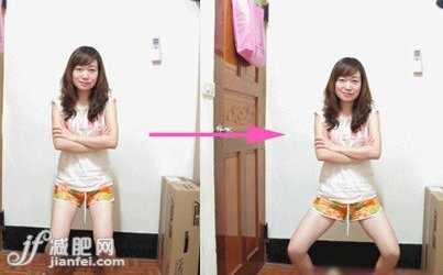 腿部开合运动