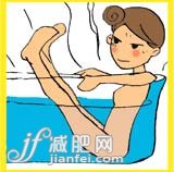 坐浴可减少脂肪积累