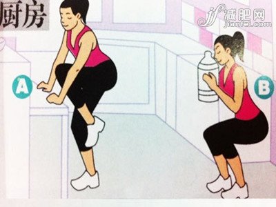 图解家具减肥操 肉肉全掉光