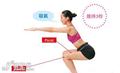 健康的减肥方法 5分钟减肥操塑S身材