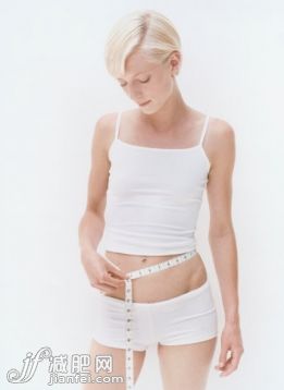 身体关注,瘦身,健康生活方式,摄影,Y50701_3513-000008a_Woman Measuring Waist_创意图片_Getty Images China 身体关注,瘦身,健康生活方式,摄影,Y50701_3513-000008a_Woman Measuring Waist_创意图片_Getty Images China